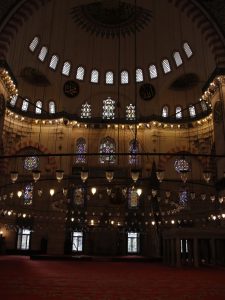 Interior mezquita Suliman