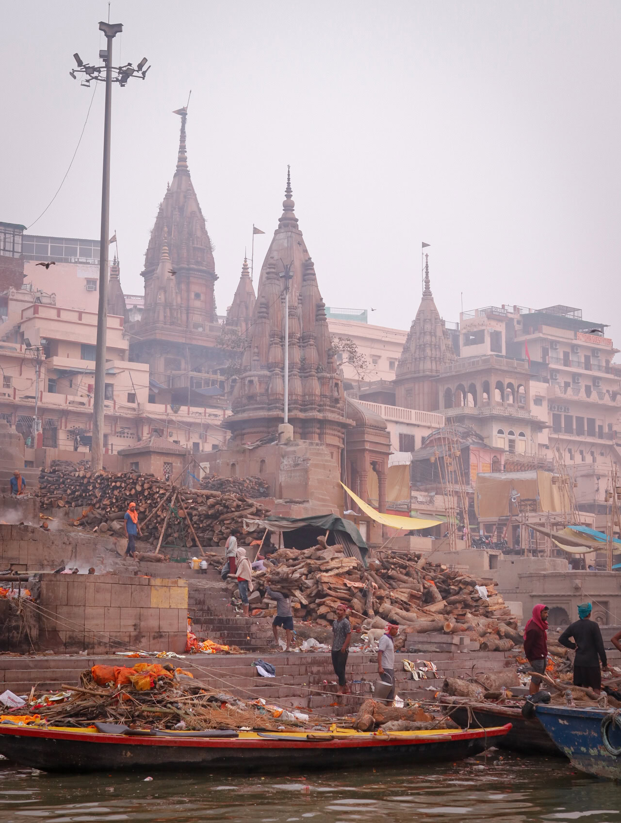 Crematorio en Varanasi