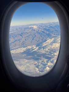 los andes desde el avión