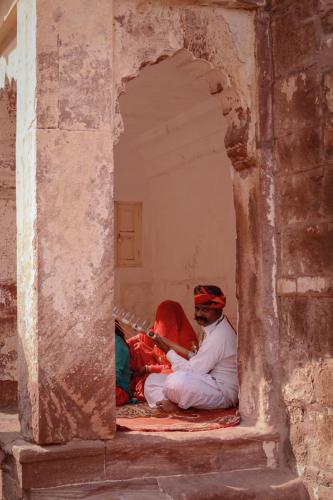musico fuerte mehrangarh